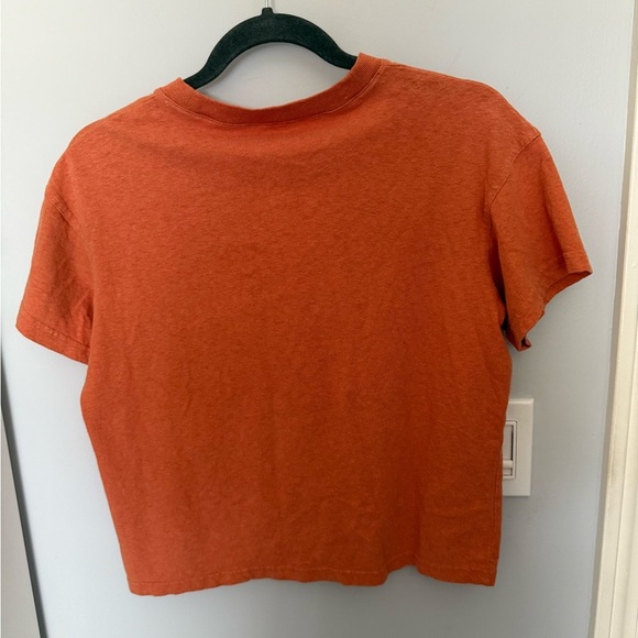 Madewell Relaxed Tee Women's Orange T-Shirt - Picture 3 of 3